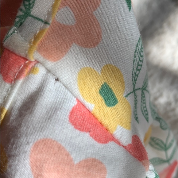 NWT Disney Minnie Mouse Floral 2pc Set Yellow & Pink 18M - Picture 11 of 11